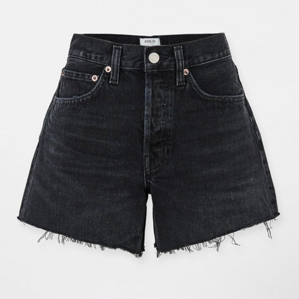 Agolde Parker Shorts - Black - Size 29